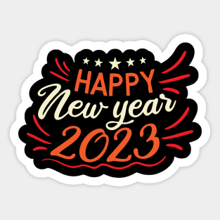 HAVE A MERRY CHRISTMAS - HAPPY NEW YEAR 2023 Sticker